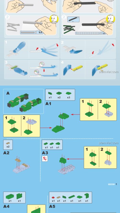Pháo Đài Đông Phong CaDA C56022 sách hướng dẫn CaDA C56022 Pháo Đài Quân Sự