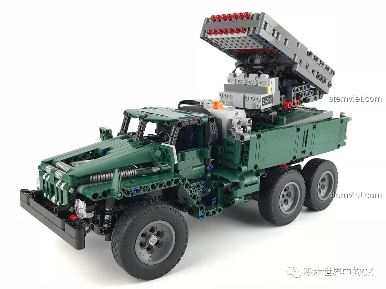 Toàn cảnh CaDA C61002 BM-21 Combat Vehicle đã hoàn thiện.