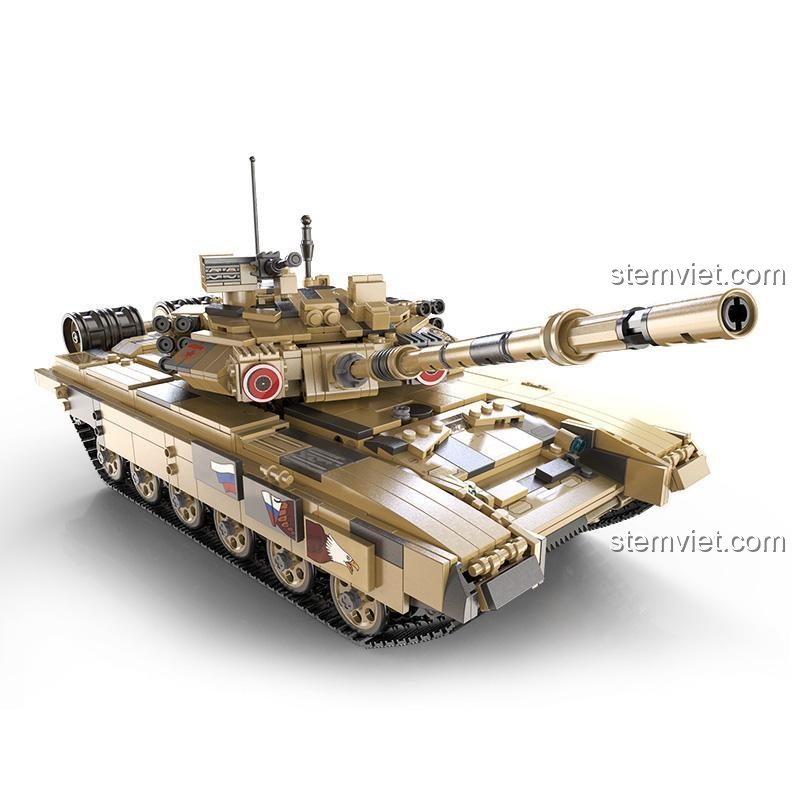Xe tăng chiến đấu chủ lực T-90 CaDA C61003 góc nhìn khác