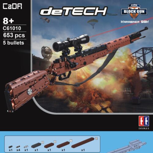 Súng bắn tỉa Kar98k Mauser CaDA C61010 hướng dẫn lắp ghép CaDA C61010 Súng bắn tỉa Kar98k