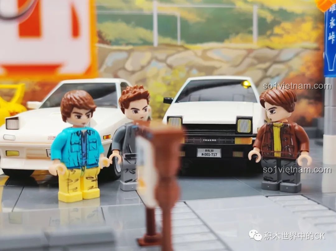 Cận cảnh chi tiết các xe và nhân vật của bộ CaDA C61034 Nakayama-dō 峠の釜めし