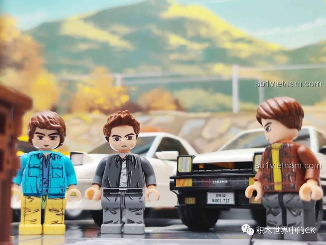 Cận cảnh chi tiết các xe và nhân vật của bộ CaDA C61034 Nakayama-dō 峠の釜めし