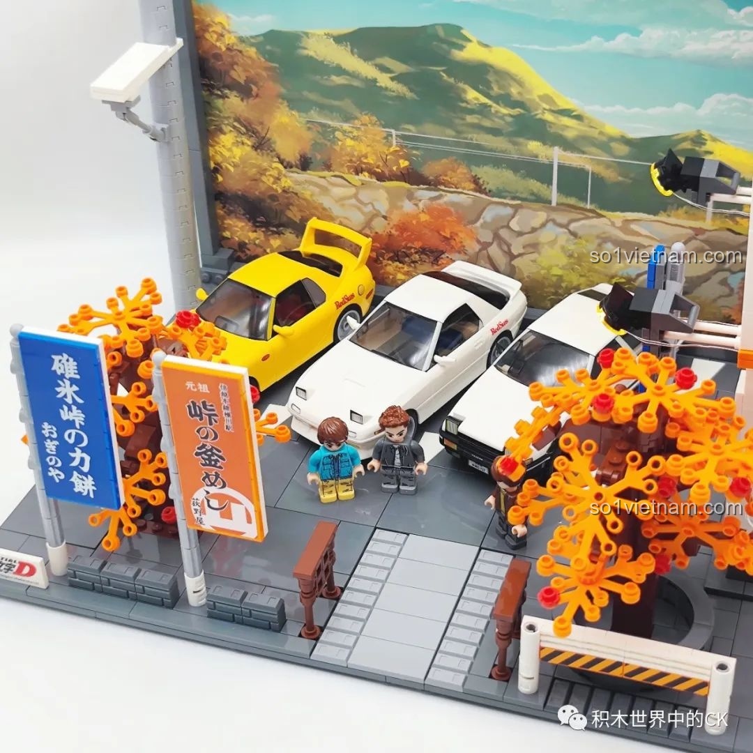 Cận cảnh chi tiết các xe và nhân vật của bộ CaDA C61034 Nakayama-dō 峠の釜めし