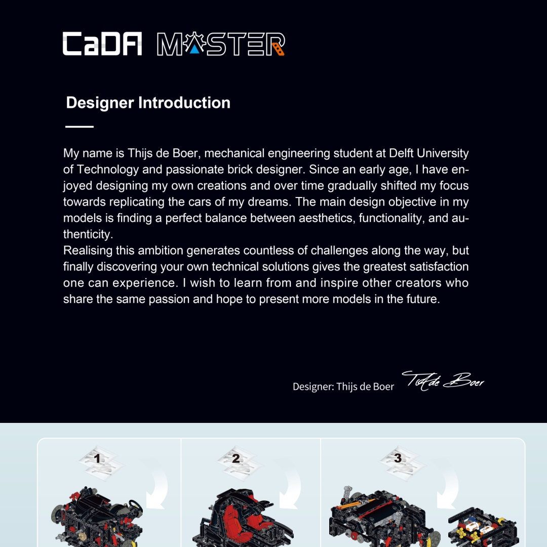 Ferrari Laferrari Viva Hypercar CaDA C61505 hướng dẫn CaDA 505 Hypercar Ferrari Laferrari