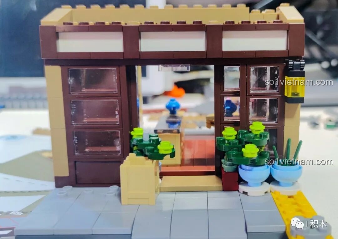 Nội thất bên trong mô hình CaDA C66010 Hòa Phong Trà Ẩm