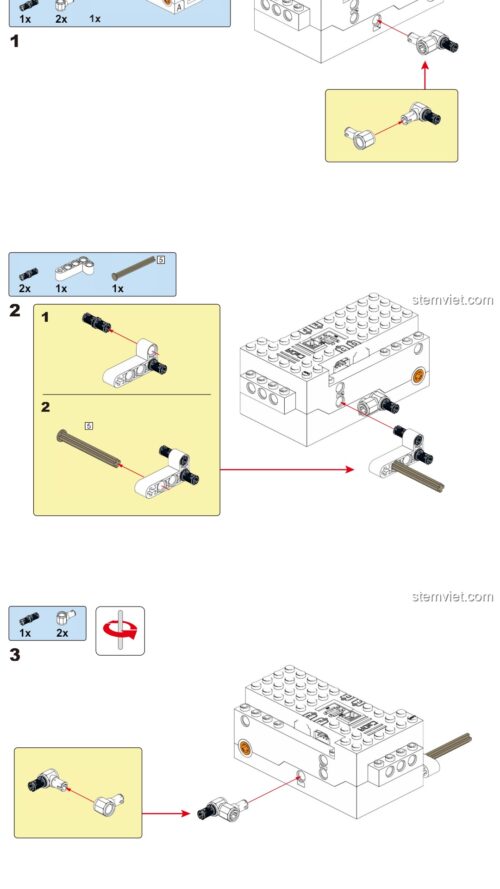 Mô hình Súng M4A1 CaDA C81005 hướng dẫn lắp ghép CaDA C81005 Súng M4A1 Carbine