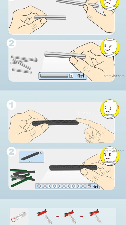 Súng Lục Ổ Xoay CaDA C81011/Súng Lục Revolver CaDA C81011/Súng Khối Lắp Ghép CaDA C81011/Súng Đồ Chơi Bắn Đạn CaDA C81011 - CaDA C81011 - hướng dẫn lắp ráp CaDA 81011 Súng Đồ Chơi Bắn Đạn