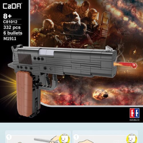 Súng Lục Bán Tự Động Colt M1911 Cỡ Nòng .45 ACP CaDA C81012 sách hướng dẫn CaDA 81012 Súng lục bán tự động .45 ACP