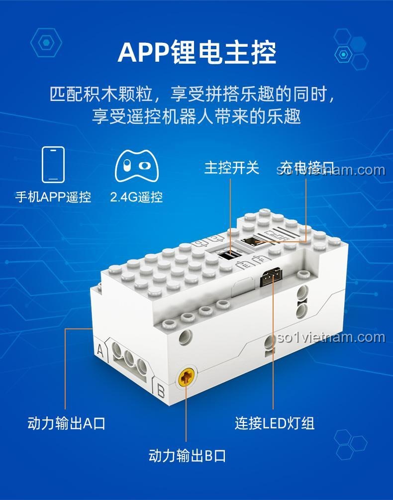 Giao diện lập trình Scratch cho Robot Z.BOT Lập Trình CaDA C83002