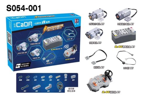 Bộ đồ chơi CaDA Double Eagle S054-001 Bộ Nguồn Điều Khiển Từ Xa, phụ kiện kỹ thuật cho bé trai 8 tuổi, giá tốt, có hộp sản phẩm