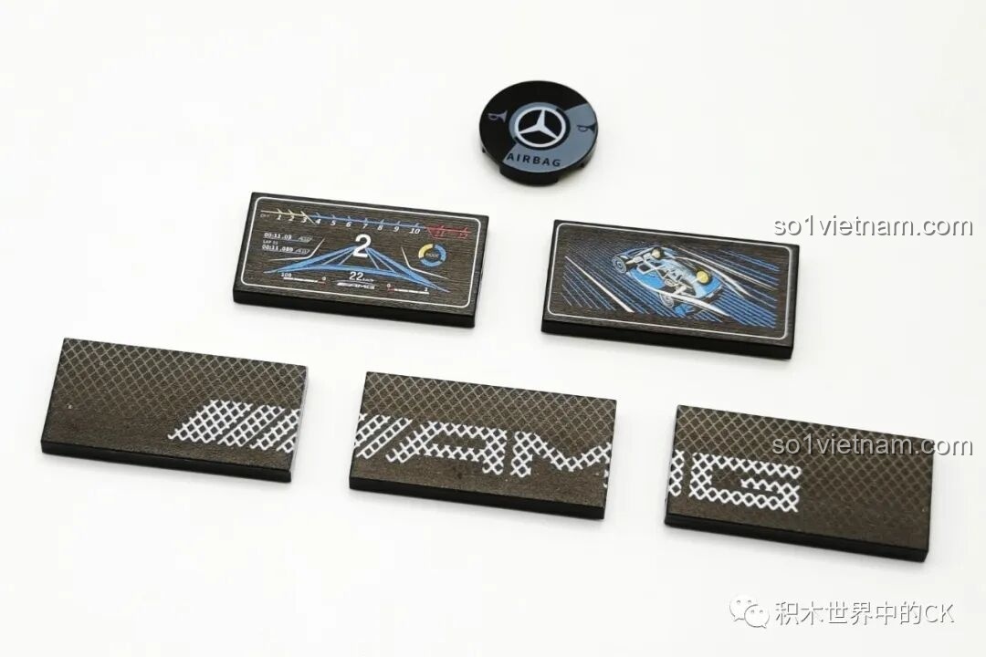 Quá trình lắp ráp bộ đồ chơi CaDA Mercedes-AMG ONE C61503