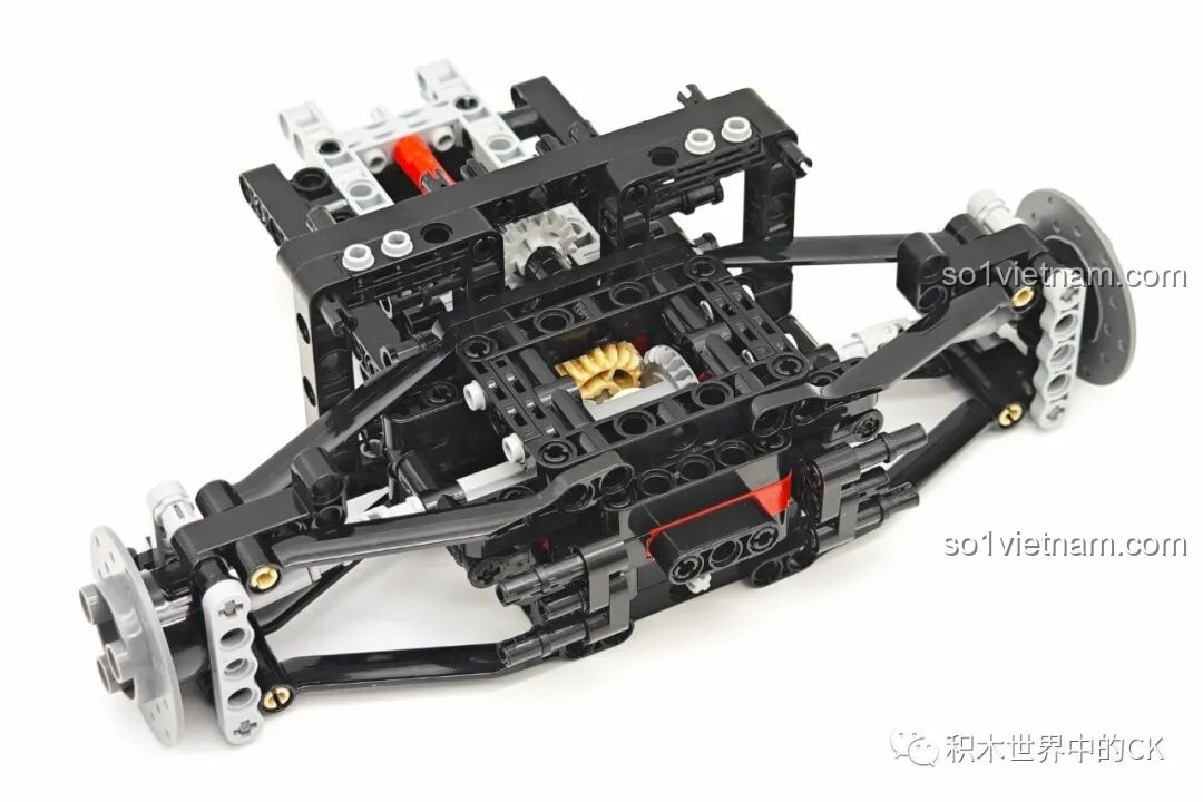 Quá trình lắp ráp bộ đồ chơi CaDA Mercedes-AMG ONE C61503