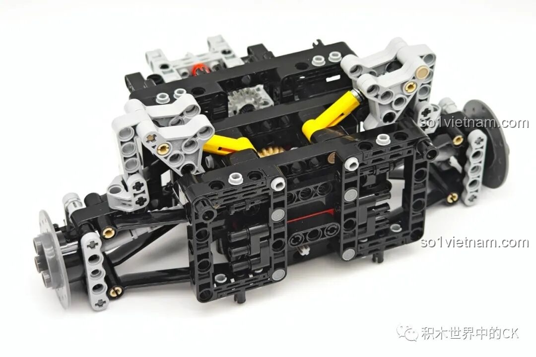 Quá trình lắp ráp bộ đồ chơi CaDA Mercedes-AMG ONE C61503