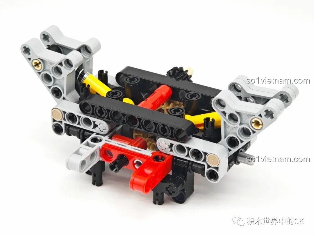 Quá trình lắp ráp bộ đồ chơi CaDA Mercedes-AMG ONE C61503