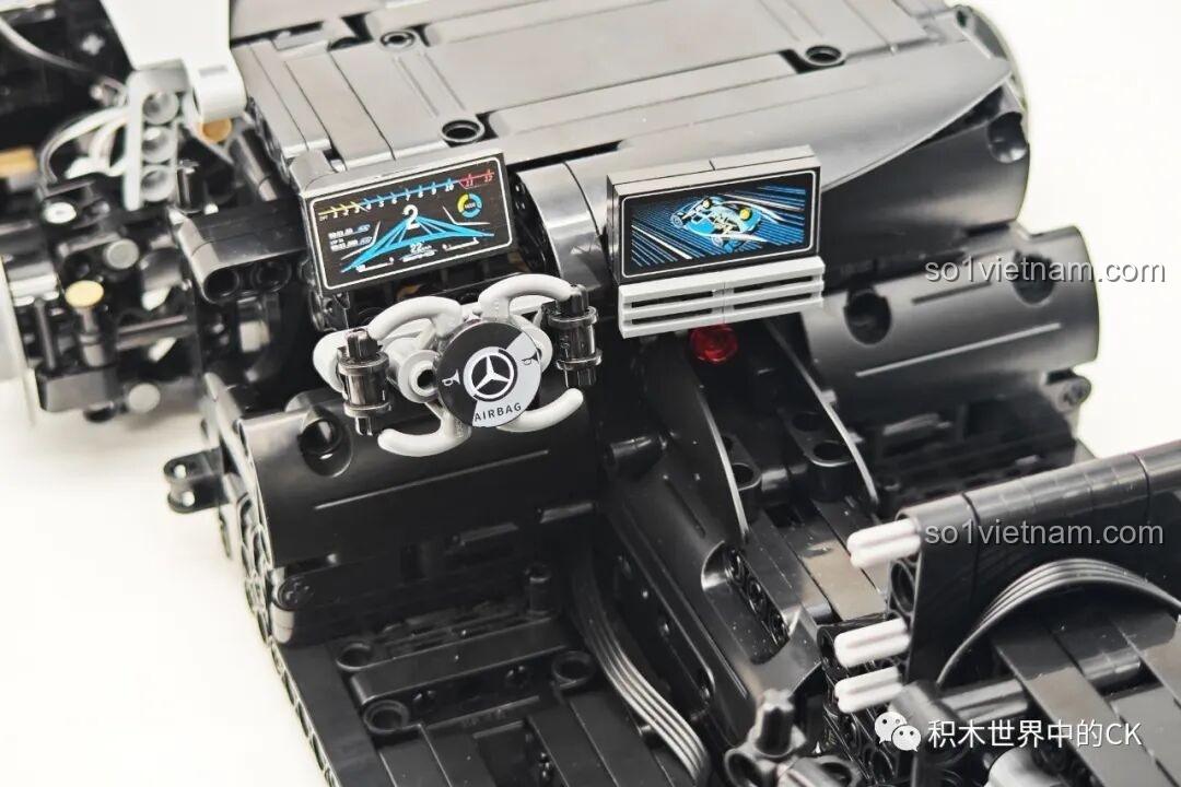 Quá trình lắp ráp bộ đồ chơi CaDA Mercedes-AMG ONE C61503