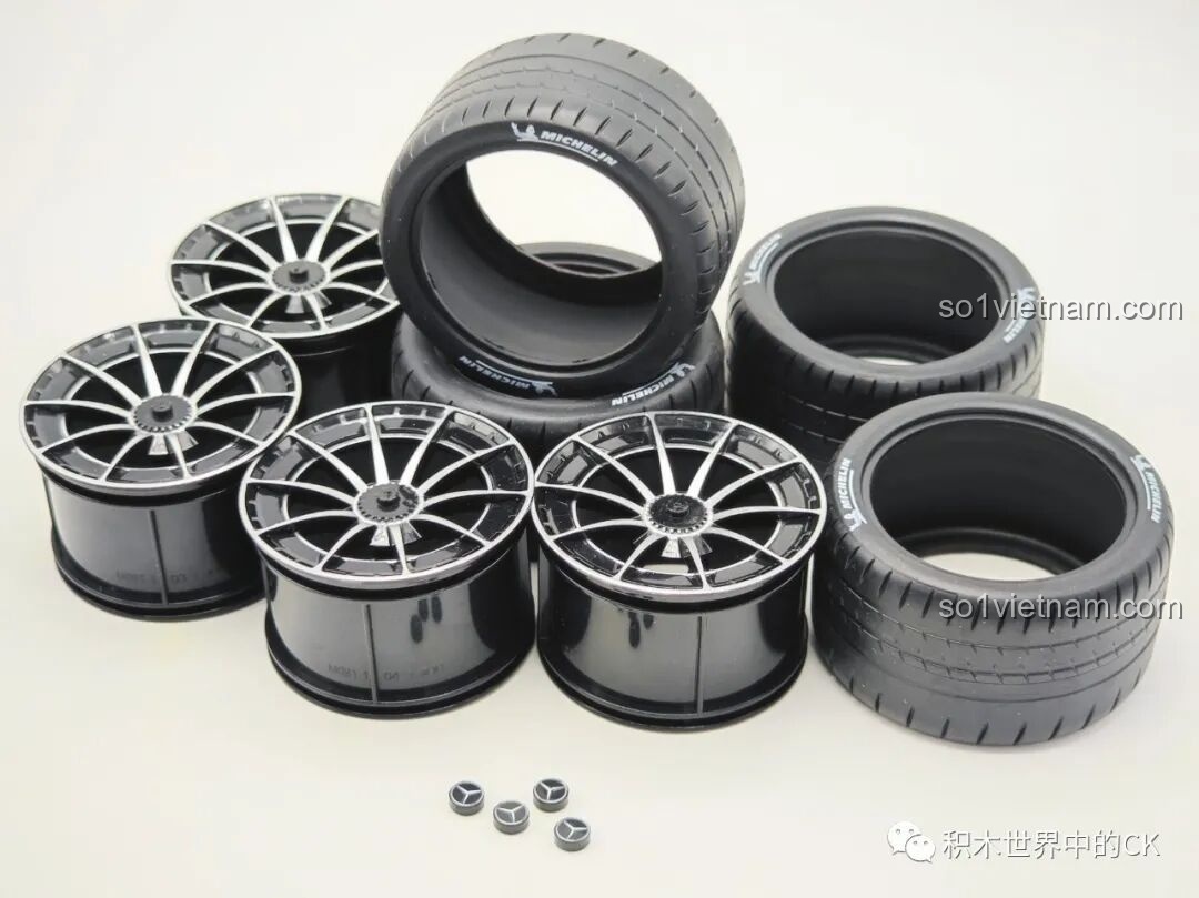 Quá trình lắp ráp bộ đồ chơi CaDA Mercedes-AMG ONE C61503