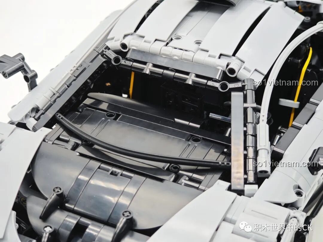 Quá trình lắp ráp bộ đồ chơi CaDA Mercedes-AMG ONE C61503