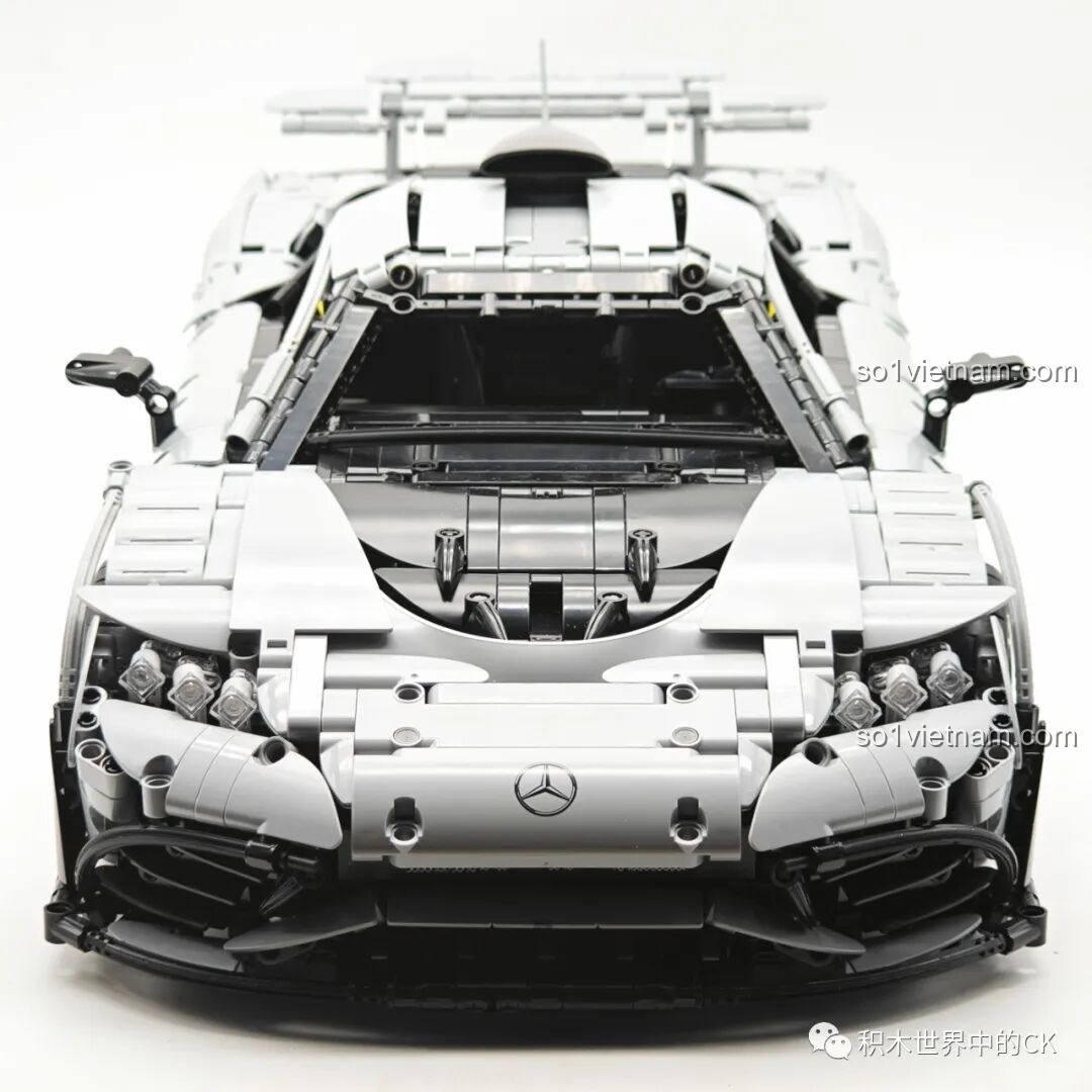 Quá trình lắp ráp bộ đồ chơi CaDA Mercedes-AMG ONE C61503