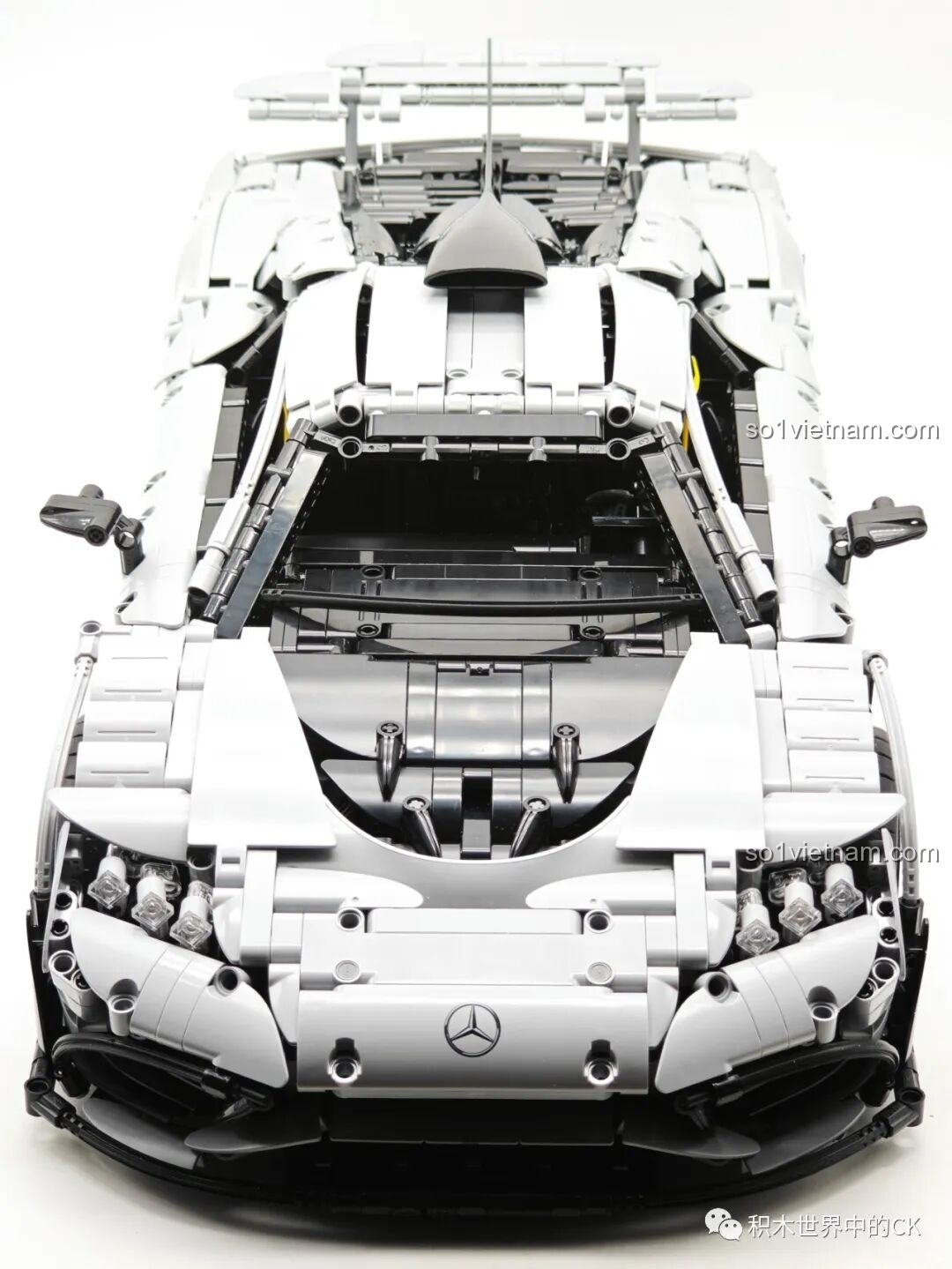Quá trình lắp ráp bộ đồ chơi CaDA Mercedes-AMG ONE C61503
