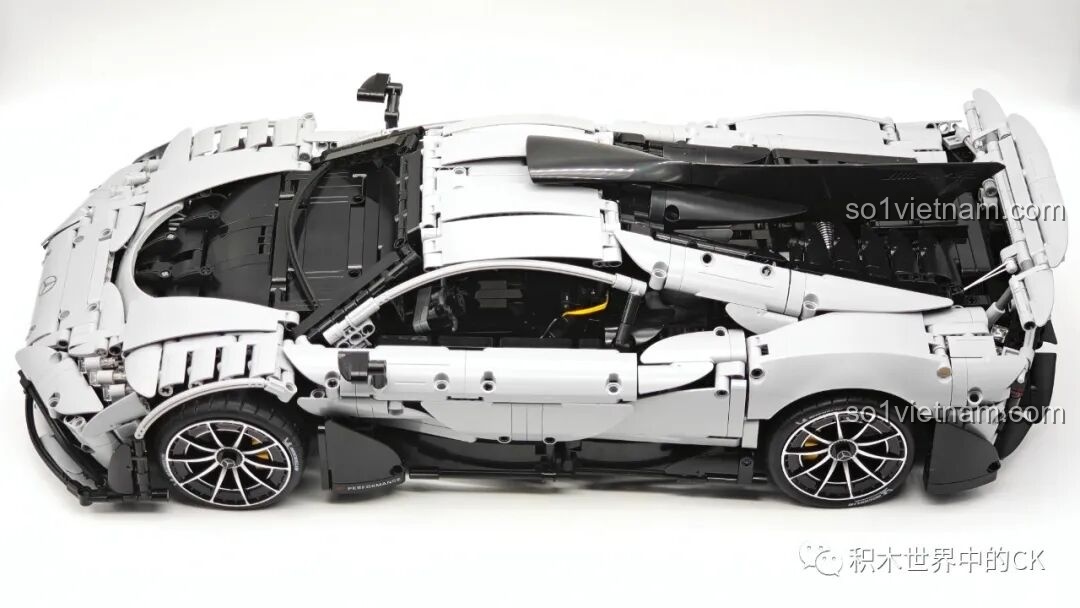 Quá trình lắp ráp bộ đồ chơi CaDA Mercedes-AMG ONE C61503