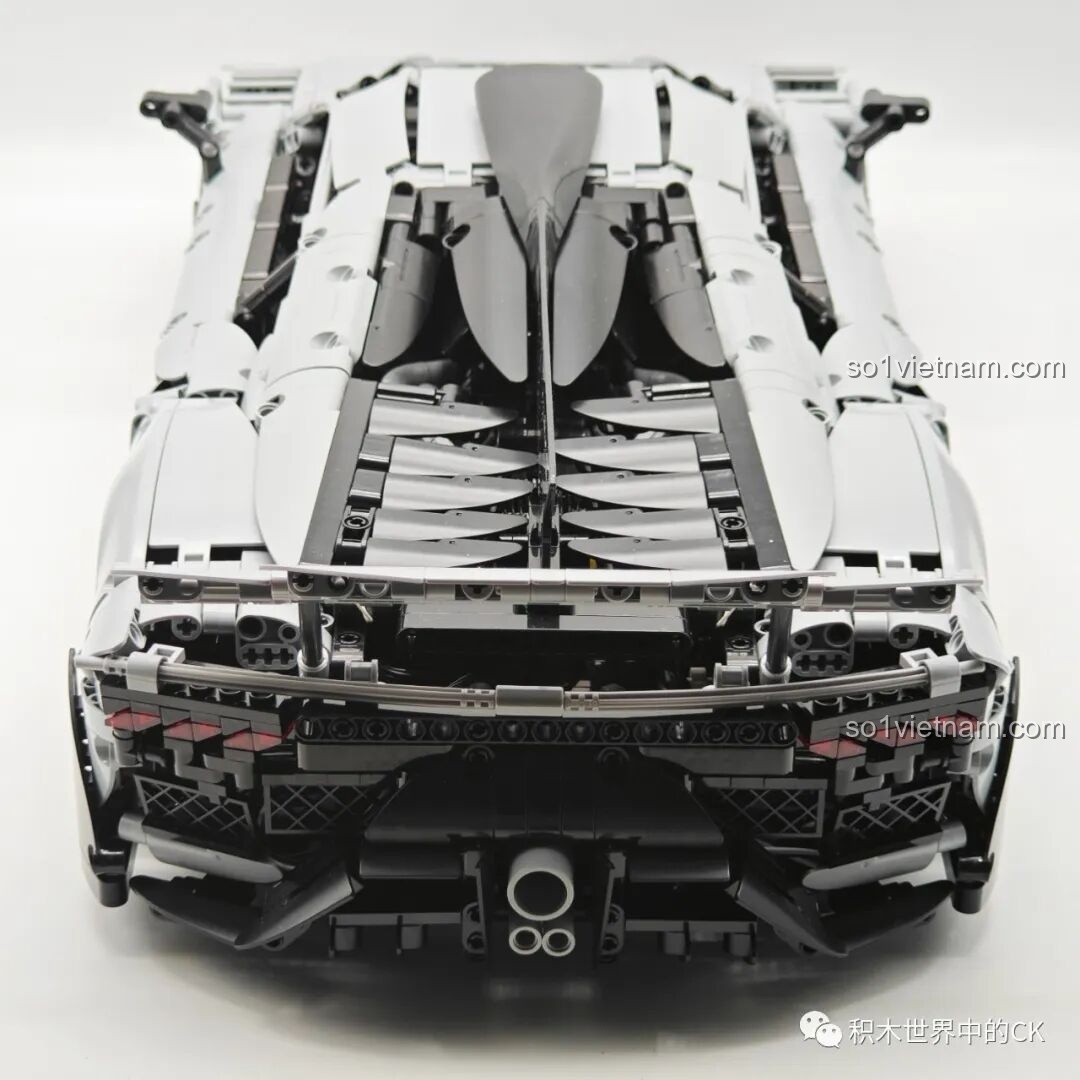 Quá trình lắp ráp bộ đồ chơi CaDA Mercedes-AMG ONE C61503