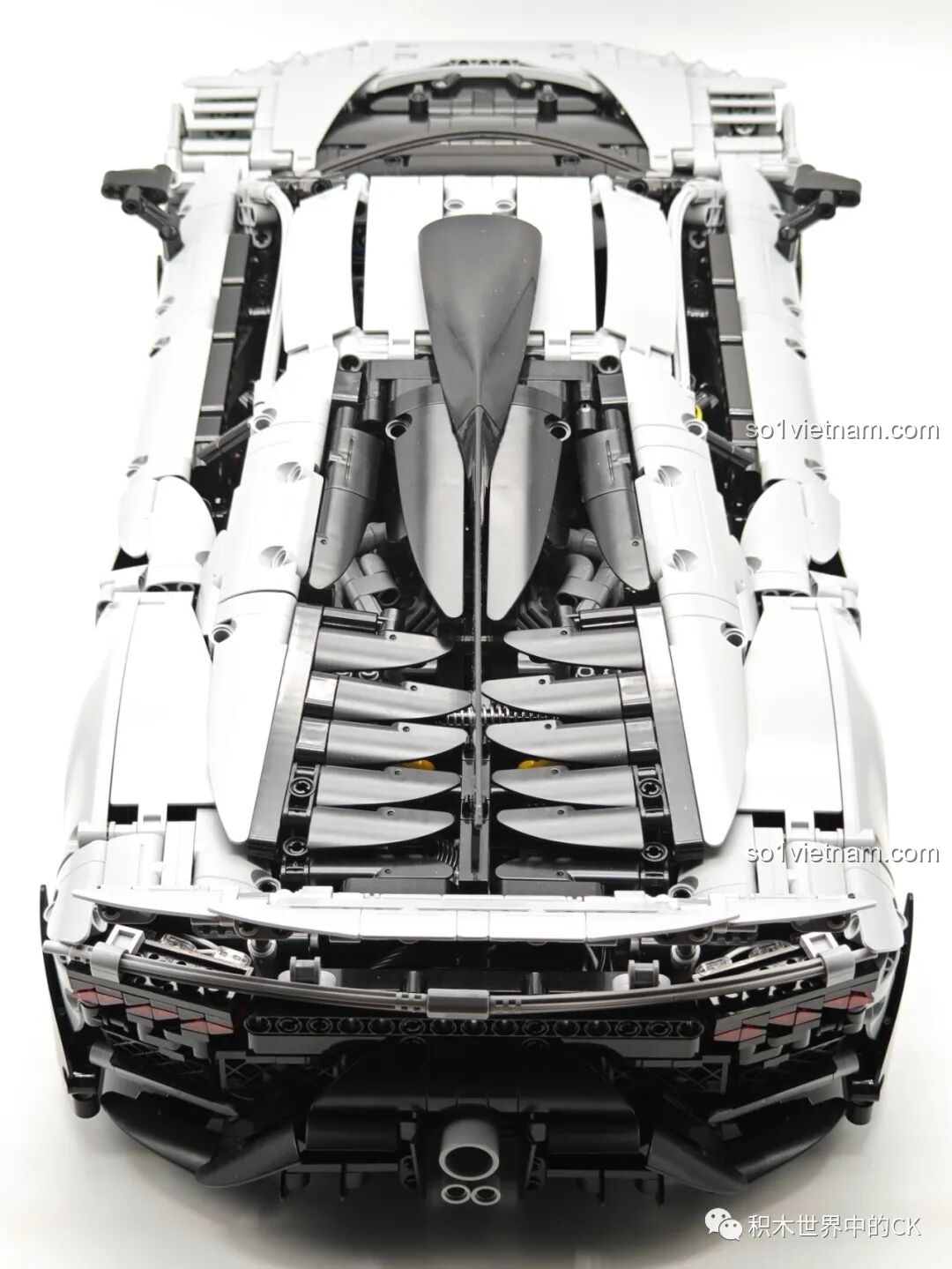 Quá trình lắp ráp bộ đồ chơi CaDA Mercedes-AMG ONE C61503