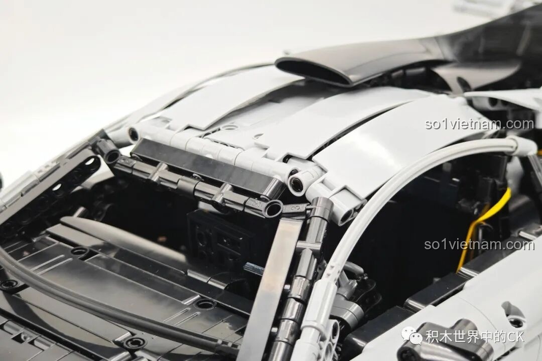 Quá trình lắp ráp bộ đồ chơi CaDA Mercedes-AMG ONE C61503