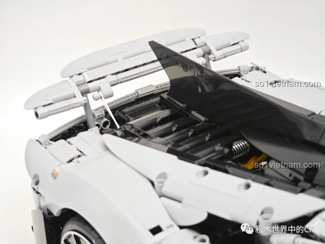 Quá trình lắp ráp bộ đồ chơi CaDA Mercedes-AMG ONE C61503