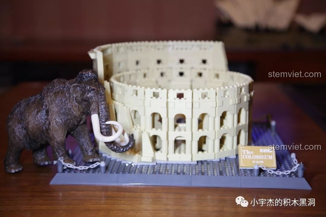 Mô hình WANGE 5225 Đấu trường Colosseum La Mã với thông tin cam kết chất lượng từ Kho đồ chơi trẻ em.