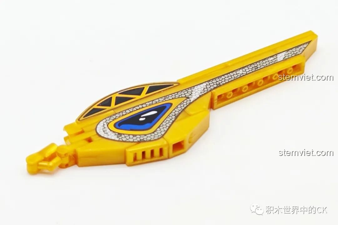 Cận cảnh chi tiết của phụ kiện chìa khóa Asurada trong bộ JIESTAR 92033 Xe đua từ Future GPX Cyber Formula.