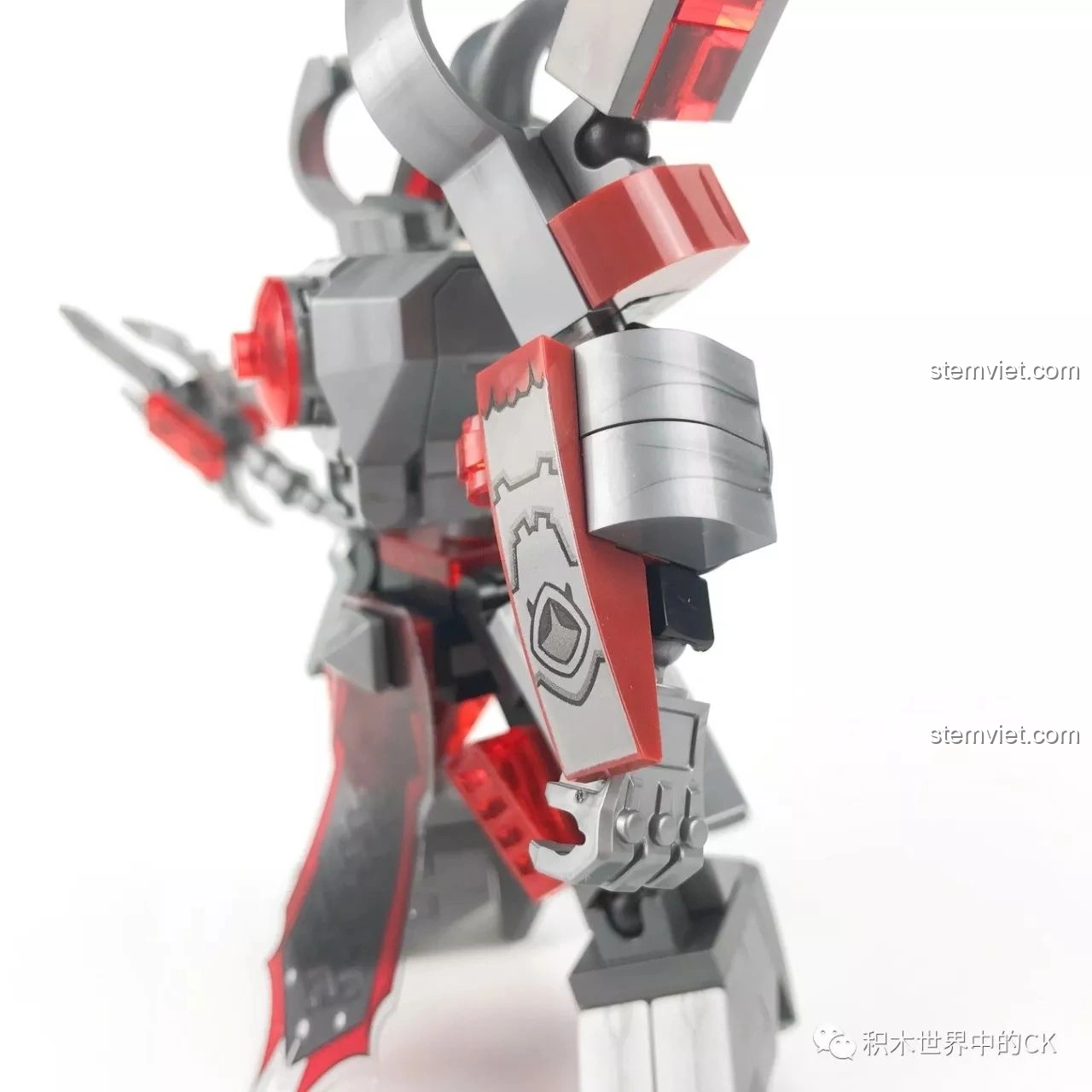 Cận cảnh bộ 4 Mô hình Mecha Honor of Kings SEMBO 11858-11861, thể hiện sự đa dạng và chi tiết.