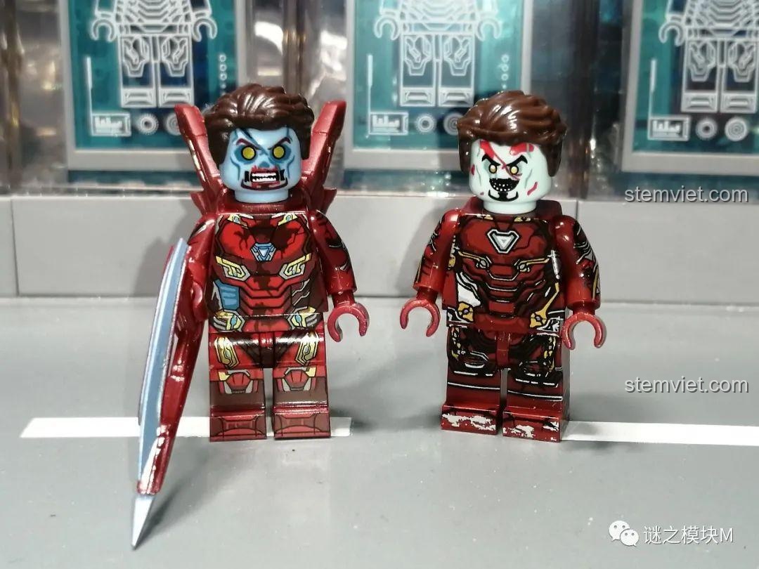 Cận cảnh minifigure Doctor Strange trong bộ WM6132.