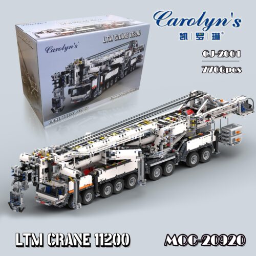 Bộ lắp ghép Carolyn's CJ-2001, đồ chơi mô hình cần cẩu điều khiển từ xa cho con trai 18 tuổi, giá tốt