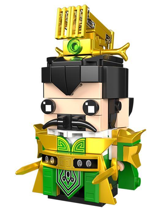 Bộ đồ chơi Lưu Bị Tam Quốc CAYI D2203B, mô hình lắp ráp nhân vật lịch sử Lưu Bị, phù hợp bé trai 8 tuổi, chất lượng cao, giá tốt.