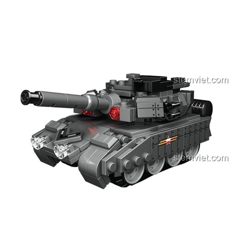 Đồ chơi mô hình xe tăng T-90 CAYI 1902D chi tiết sắc nét, chất lượng cao, món quà yêu thích cho con trai.