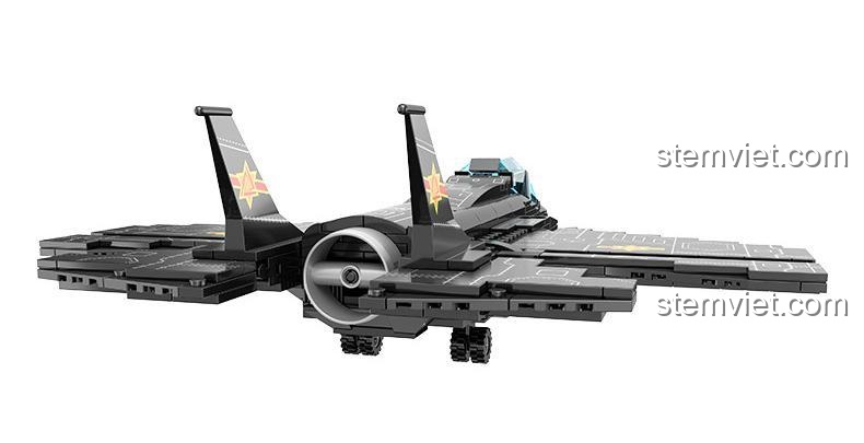 Mô hình máy bay chiến đấu tàng hình J-31 Gyrfalcon CAYI 2265, CAYI 2265 Máy bay chiến đấu Gyrfalcon, bộ lắp ghép Máy bay chiến đấu tàng hình J-31, cho bé trai 6 tuổi