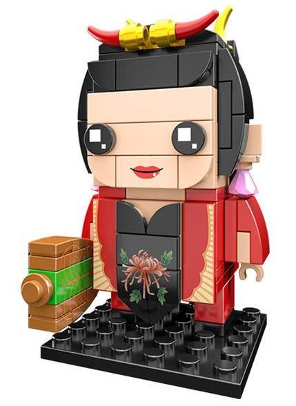 Mô hình lắp ráp CAYI 2502G Thiết Phiến Công Chúa, đồ chơi mô hình Thiết Phiến Công Chúa, bộ lắp ghép nhân vật Tây Du Ký, đồ chơi cho bé gái 0 tuổi, giá tốt.