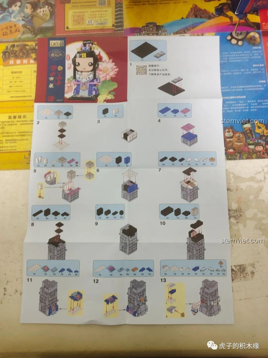 Các mô hình Tứ Đại Mỹ Nhân của CAYI