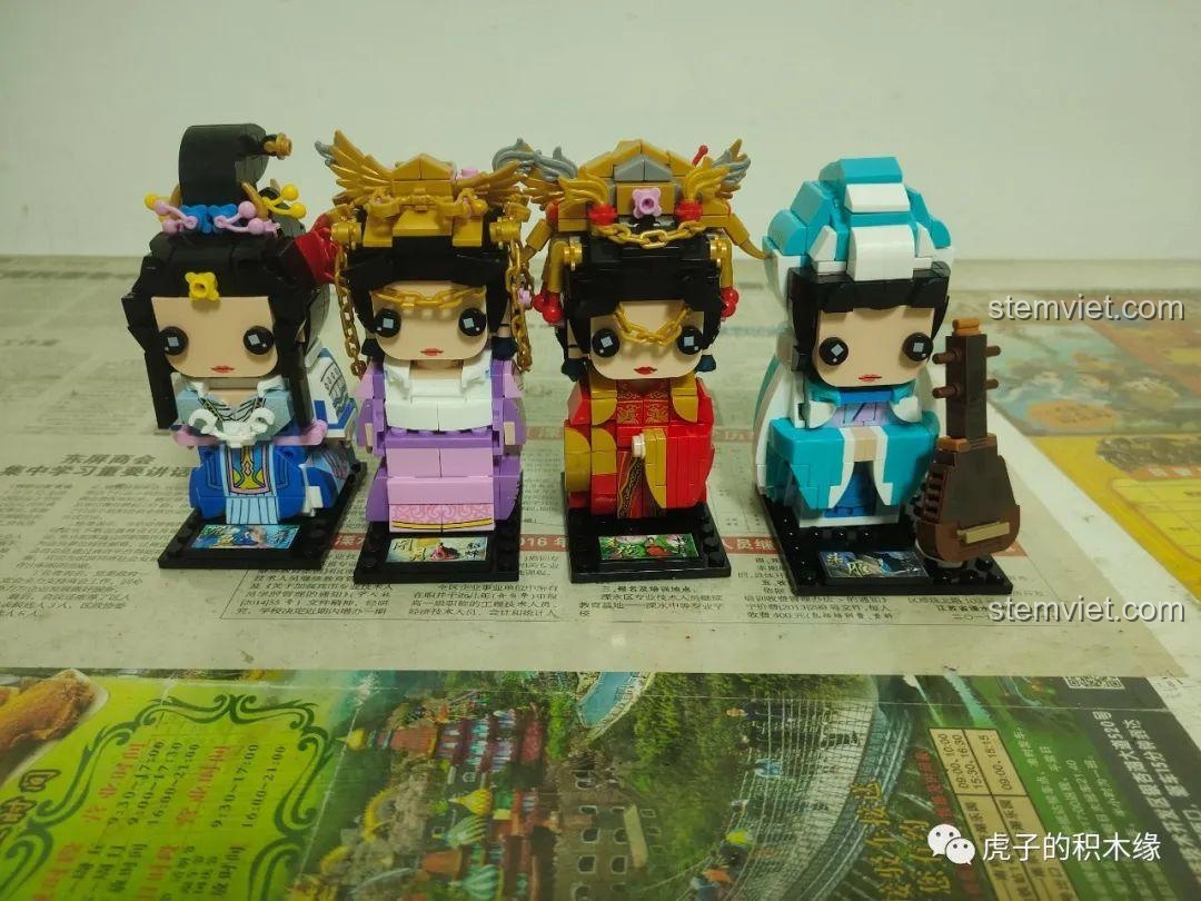 Các mô hình Tứ Đại Mỹ Nhân của CAYI