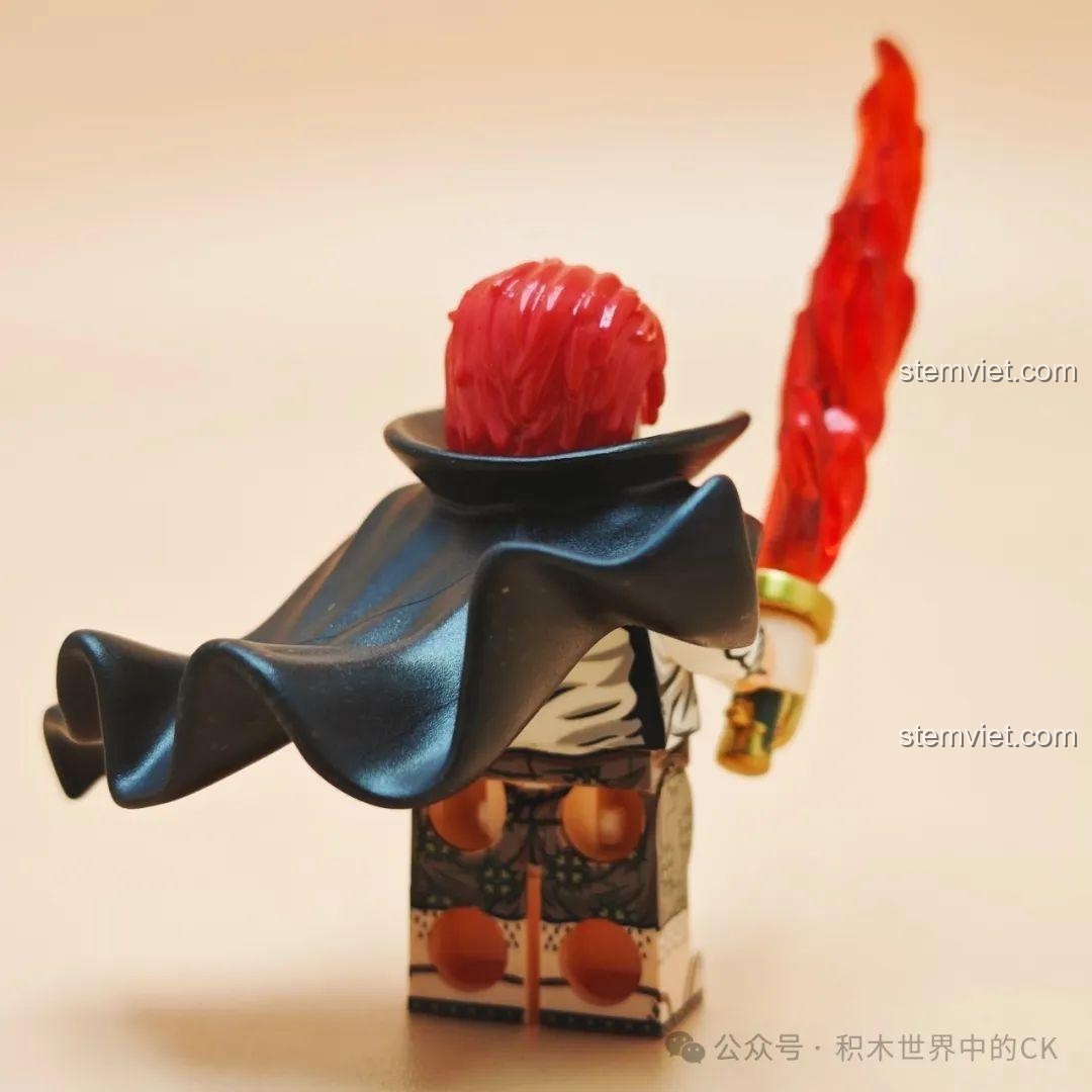 Cận cảnh chất lượng nhựa ABS và các khớp nối của minifigure XINH X0353.