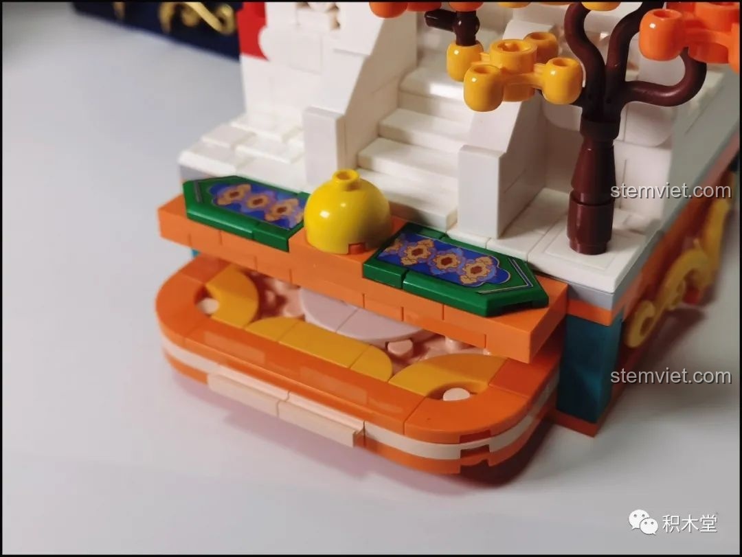 Chi tiết cửa sổ và đèn lồng của mô hình Cảnh Đông Wekki 506005