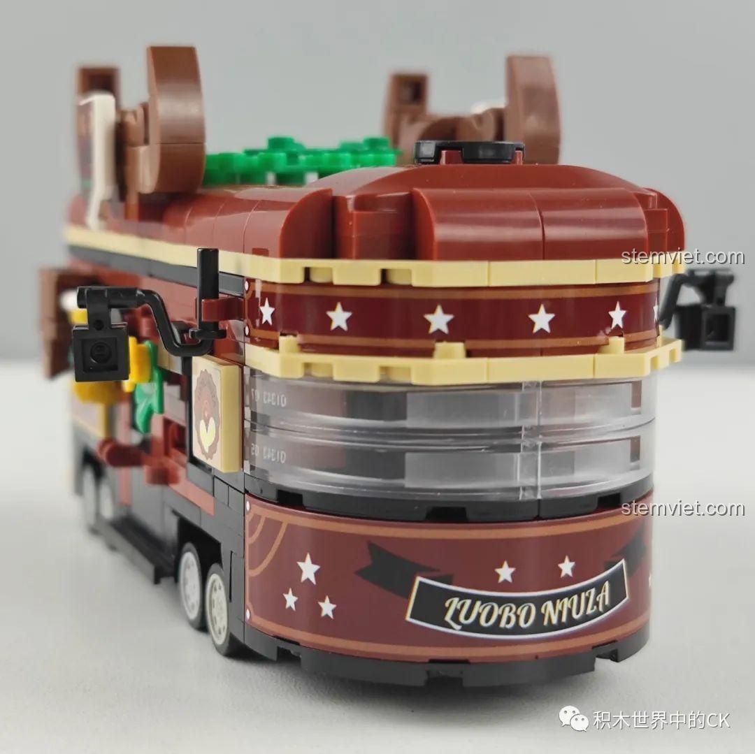 Chi tiết đầu xe của mô hình Zhe Gao Xe Lòng Bò Đường Phố 01003