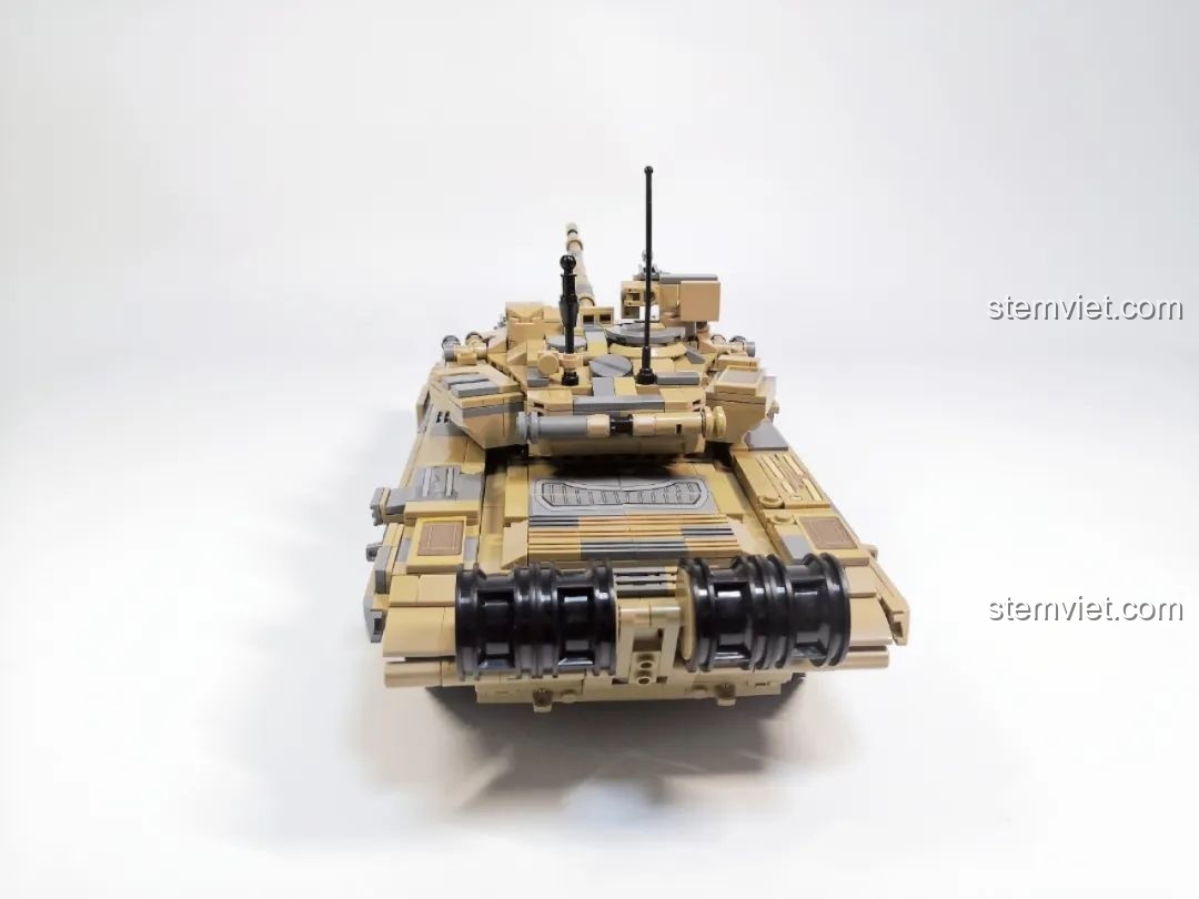 Chi tiết lắp ráp của xe tăng CaDA T-90 Tank.
