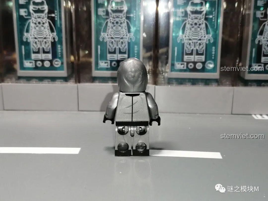 Chi tiết các mảnh ghép của bộ minifigure Squid Game KF6149 của Kopf.