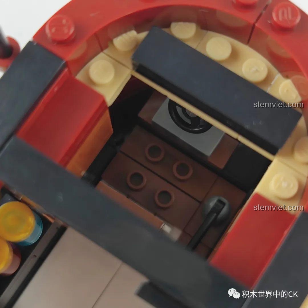 Chi tiết các món ăn bên trong mô hình Zhe Gao Xe Lòng Bò Đường Phố 01003