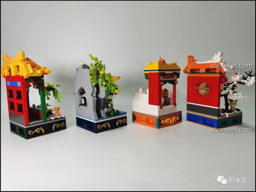 Chi tiết ngăn kéo với khóa vàng của mô hình Cảnh Xuân Wekki 506002