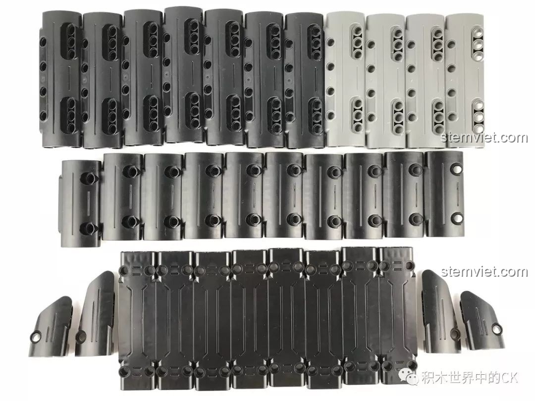 Các chi tiết panel màu đen và xám của mô hình súng MP5 huyền thoại trong game.