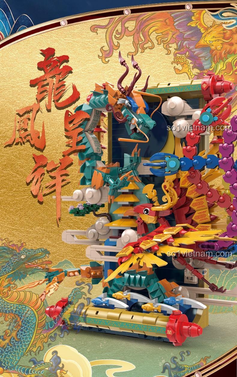 Chi tiết Phượng trong bộ đồ chơi LiNoos LN7042