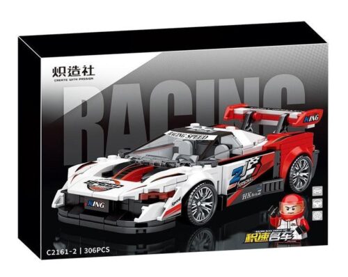 Bộ lắp ráp Siêu xe đua Chizao C2161-2 Siêu Xe Đua Tốc Độ Màu Đỏ cho bé trai 6 tuổi, chất lượng cao, giá tốt.