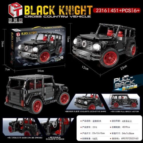 Xe Jeep địa hình 2316 - Bộ đồ chơi lắp ghép